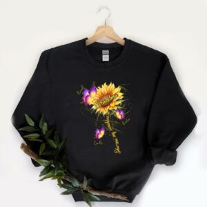 Great Sunflower You Are My Sunshine Shirt, Sun Flowers Daniel Grandma You Are My Sunshine Shirt 5