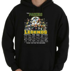 Great The Green Bay Packers Legends 1919 2021 Thank You For The Memories Signatures Shirt, The Packer Legends Shirt 7