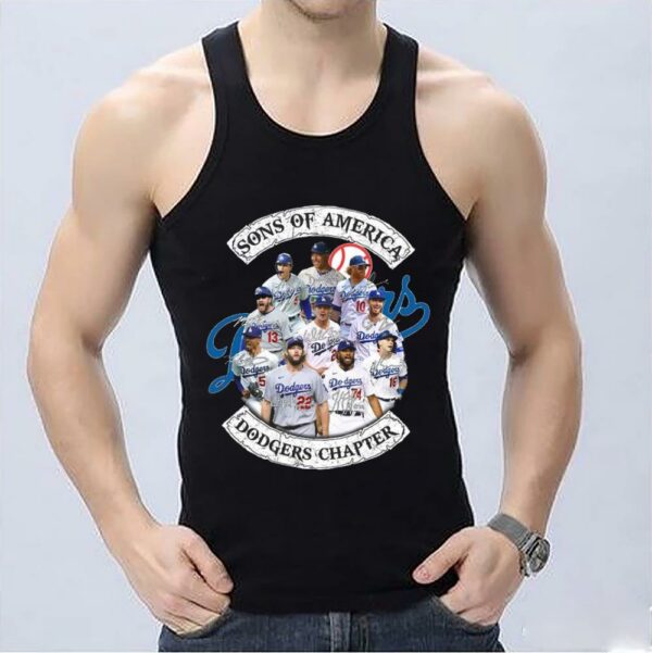 Hot Baseball Sons Of America Dodgers Chapter Signatures Shirt, Dodgers Chapter Shirt, Sons Of American Dodgers Chapter Shirt 3