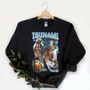Hot Tsunami Papi And Dunk Tee Shirt, Kelly Oubre Shirt, Tsunami NBA Shirt, Tsunami Papi Shirt 5