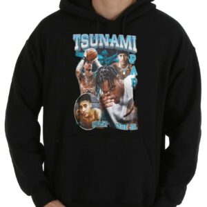 Hot Tsunami Papi And Dunk Tee Shirt, Kelly Oubre Shirt, Tsunami NBA Shirt, Tsunami Papi Shirt 7