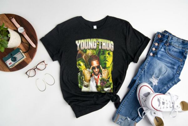 Hot Young Thug Slatt 90s Shirt, Young Thug Hip Hop Rnb Shirt, Rapper Young Thug Shirt, Young Thug Shirt 1