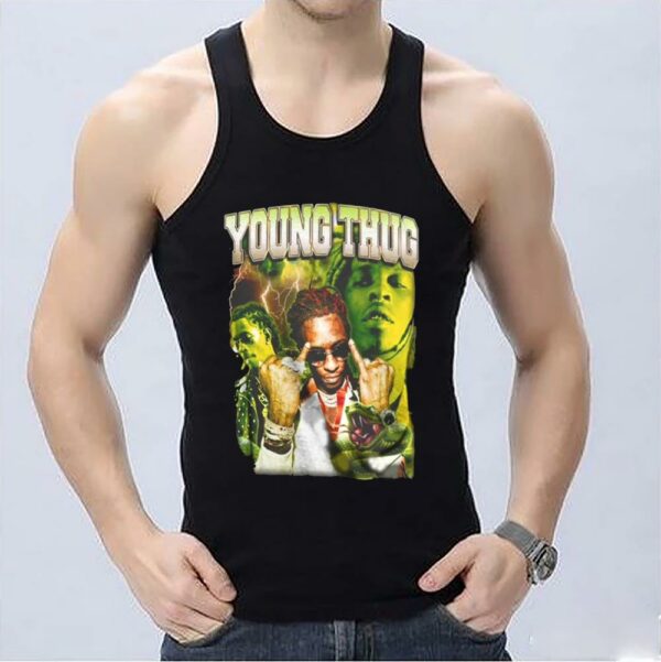 Hot Young Thug Slatt 90s Shirt, Young Thug Hip Hop Rnb Shirt, Rapper Young Thug Shirt, Young Thug Shirt 3