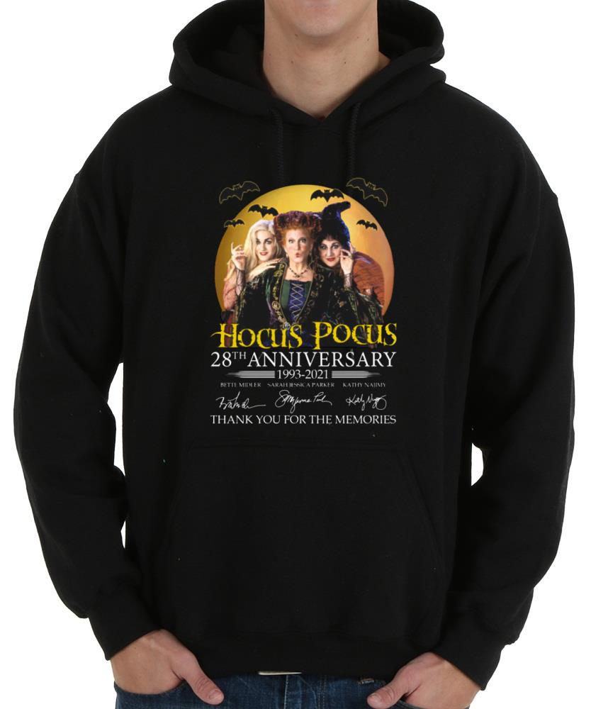 Nice Hocus Pocus 28th Anniversary 1993 2021 Signatures Thank You For The Memories Shirt, 28th Years Hocus Pocus shirt 8 Nice Hocus Pocus 28th Anniversary 1993 2021 Signatures Thank You For The Memories Shirt, 28th Years Hocus Pocus shirt