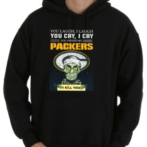 Nice Jeff Dunham You Laugh I Laugh You Offend My Green Bay Packers I Kill You Shirt, Jeff Dunham Achmed Green Bay Packers Shirt 7
