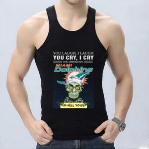 Nice Jeff Dunham You Laugh I Laugh You Offend My Miami Dolphins I Kill You Shirt, Jeff Dunham Achmed Miami Dolphins Shirt 6