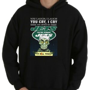 Nice Jeff Dunham You Laugh I Laugh You Offend My New York Jets I Kill You Shirt, Jeff Dunham Achmed New York Jets Shirt 7