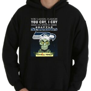 Nice Jeff Dunham You Laugh I Laugh You Offend My Seattle Seahawks I Kill You Shirt, Jeff Dunham Achmed Seattle Seahawks Shirt 7
