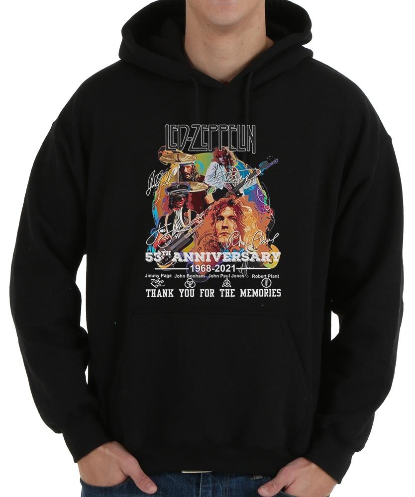 Nice Led Zeppelin 53th Anniversary Shirt, Led Zeppelin 53th Anniversary 1968 2021 Thank You For The Memories Signatures Shirt 8 Nice Led Zeppelin 53th Anniversary Shirt, Led Zeppelin 53th Anniversary 1968 2021 Thank You For The Memories Signatures Shirt