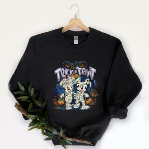 Nice Mickey Mouse Mummy Trick Or Treat Halloween Shirt, Disney Mickey Mouse And Minnie Mouse Trick Or Treat Halloween Shirt 5