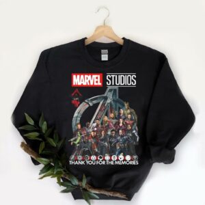 OfficialMarvel Studios Avengers Signatures Thank You For The Memories Shirt, Marvel Studios end game shirt 5