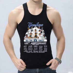 OfficialYankees New York Yankees Shirt, 120th Anniversary New York Yankees Legends 1903-2021 Signatures Shirt 6