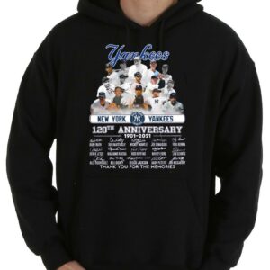 OfficialYankees New York Yankees Shirt, 120th Anniversary New York Yankees Legends 1903-2021 Signatures Shirt 7