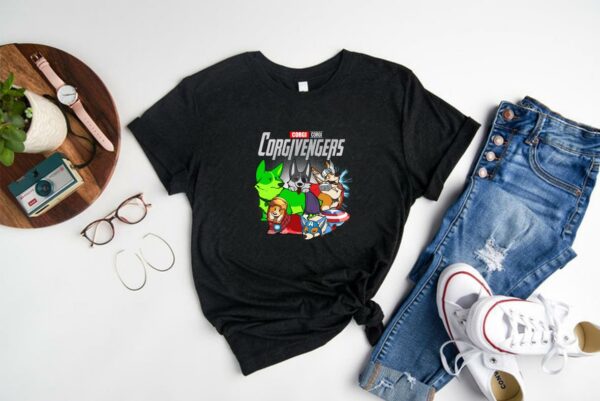 Original Corgivengers Shirt, Dog Corgi Marvel Shirt, Corgi Corgivengers Marvel Avengers Endgame Shirt 1