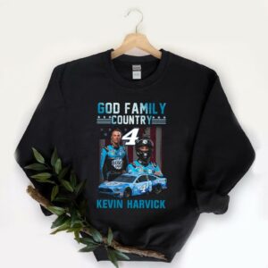 Original I'm A Kevin Harvick Fan Want Your Feelings Hurt Walk Away Busch Light Beer Shirt, God Family Kevin Harvick Shirt 5