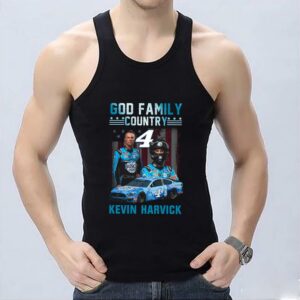 Original I'm A Kevin Harvick Fan Want Your Feelings Hurt Walk Away Busch Light Beer Shirt, God Family Kevin Harvick Shirt 6