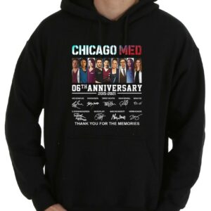 Original Med Fire Pd Shirt, Chicago Med 06th Anniversary 2015 2021 Thank You For The Memories Shirt 7