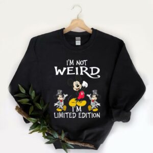 Premium 50th Walt Disney Three Mickey Mouse Shirt, Mickey Mouse I'm Not Weird I'm Limited Edition Shirt 5
