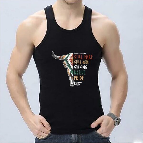 Premium Buffalo Still Strong Native Pride Shirt, Native Americans Still Here Still Strong Native Pride Shirt 3