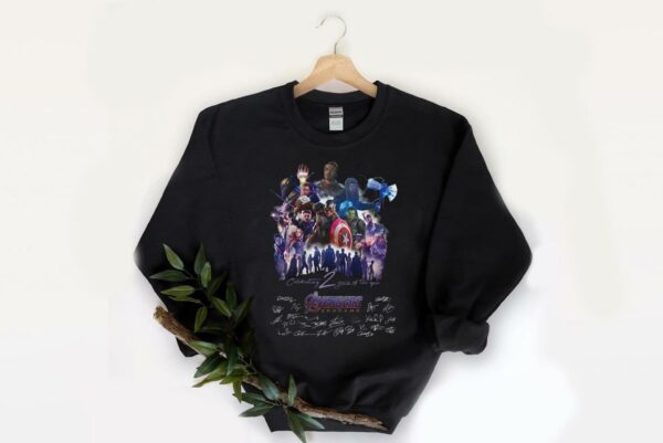 Premium Celebrating 2 Years Of The Epic Avengers Endgame Signatures Shirt, Avengers Celebrating 2 Years Endgame Shirt 2