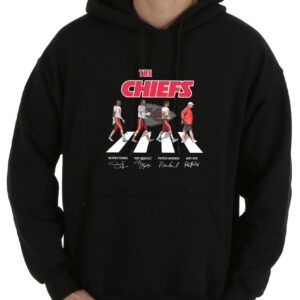 Premium Chiefs Abbey Road Shirt, The Kansan Chiefs City Walking Shirt, The Chiefs Abbey Road Signatures Shirt 7