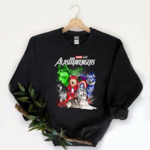 Premium Dog Alaskan Marvel Shirt, Alasmavengers Shirt, Marvel Avengers Endgame Alaskan Malamute Alasmavengers Shirt 5