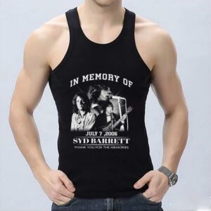 Premium Memory Of Syd Barrett Shirt, In Memory Of Syd Barrett July 7 2006 Thank You For The Memories Shirt 6