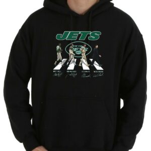 Premium New York Jets Walking Shirt, New York Jets Abbey Road Signatures Shirt 7