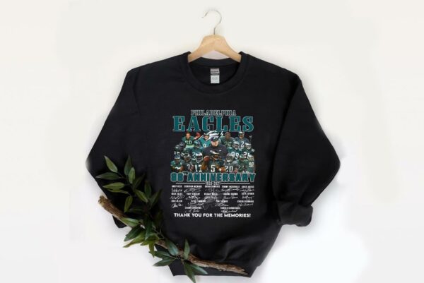 Premium Philadelphia Eagles 88th Shirt, Philadelphia Eagles 88th Anniversary 1933 2021 Signatures Thank You For The Memories Shirt 2