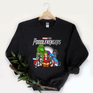 Premium Poodlevengers Shirt, Poodle Marvel Shirt, Marvel Avengers Endgame Poodle Poodlevengers Shirt 5