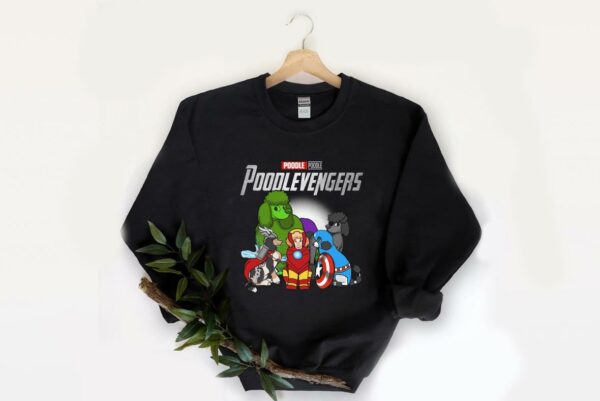 Premium Poodlevengers Shirt, Poodle Marvel Shirt, Marvel Avengers Endgame Poodle Poodlevengers Shirt 2