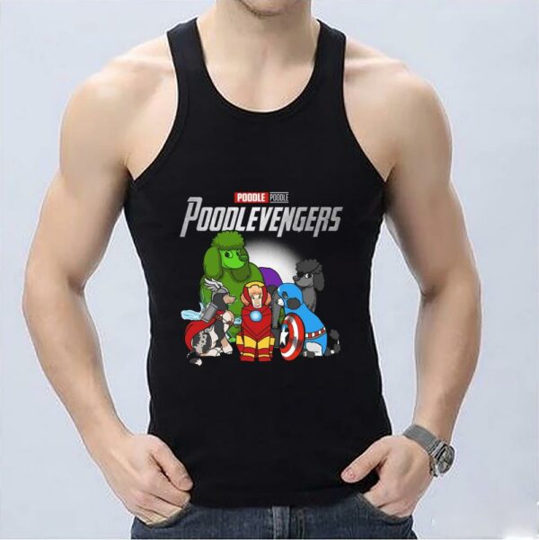 Premium Poodlevengers Shirt, Poodle Marvel Shirt, Marvel Avengers Endgame Poodle Poodlevengers Shirt 3