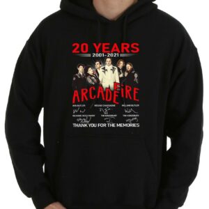 The Best 20 Years 2001 2021 Arcade Fire Thank You For The Memories Shirt, Arcade Fire Shirt Shirt 7