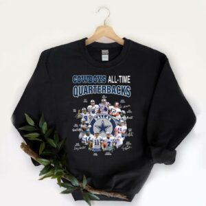 The Best Dallas Cowboys All-time Quarterbacks Signatures Shirt, Cowboys All Time Quarterbacks Shirt 5