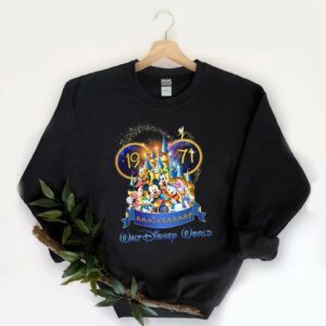 The Best Disney 50th Mickey Mouse Donald Duck Goofy Pluto Dog Funny Shirt, Mickey Ears Disney World 50th Shirt 5