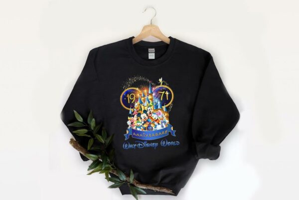 The Best Disney 50th Mickey Mouse Donald Duck Goofy Pluto Dog Funny Shirt, Mickey Ears Disney World 50th Shirt 2