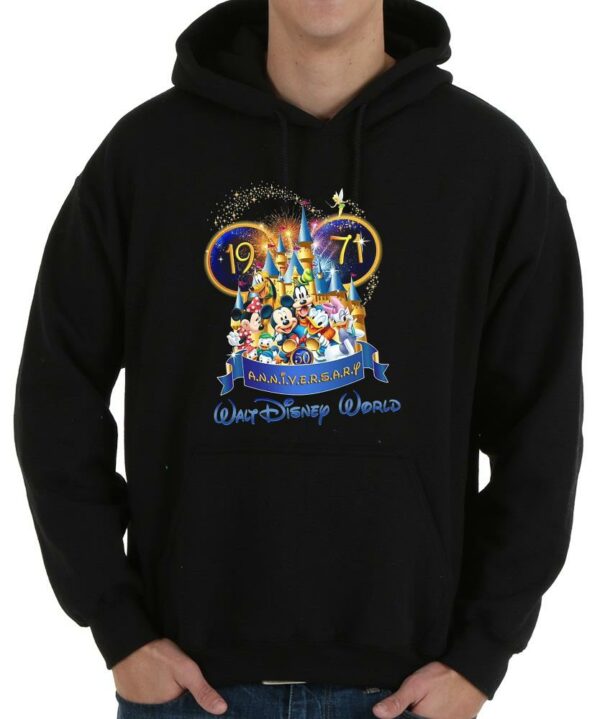 The Best Disney 50th Mickey Mouse Donald Duck Goofy Pluto Dog Funny Shirt, Mickey Ears Disney World 50th Shirt 4