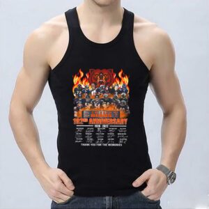 Vintage 8 Years Vikings Shirt, 8 Years 2013 2021 Vikings Character Signatures Thank You For The Memories Shirt 6