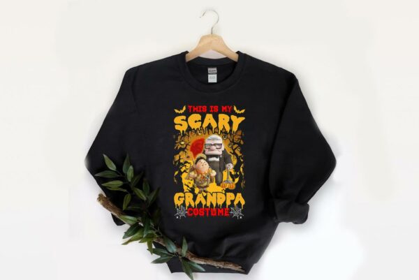 Vintage Ed Asner This Is My Scary Grandpa Costume Halloween Shirt, This Is My Scary Grandpa Shirt 2