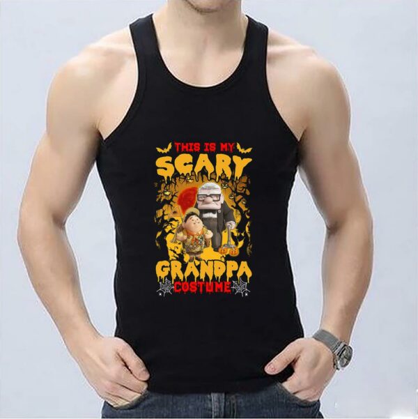 Vintage Ed Asner This Is My Scary Grandpa Costume Halloween Shirt, This Is My Scary Grandpa Shirt 3
