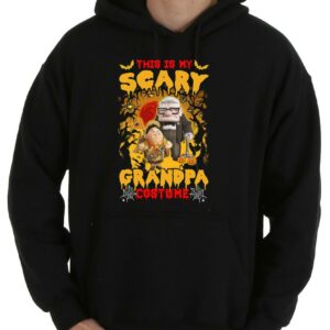 Vintage Ed Asner This Is My Scary Grandpa Costume Halloween Shirt, This Is My Scary Grandpa Shirt 7