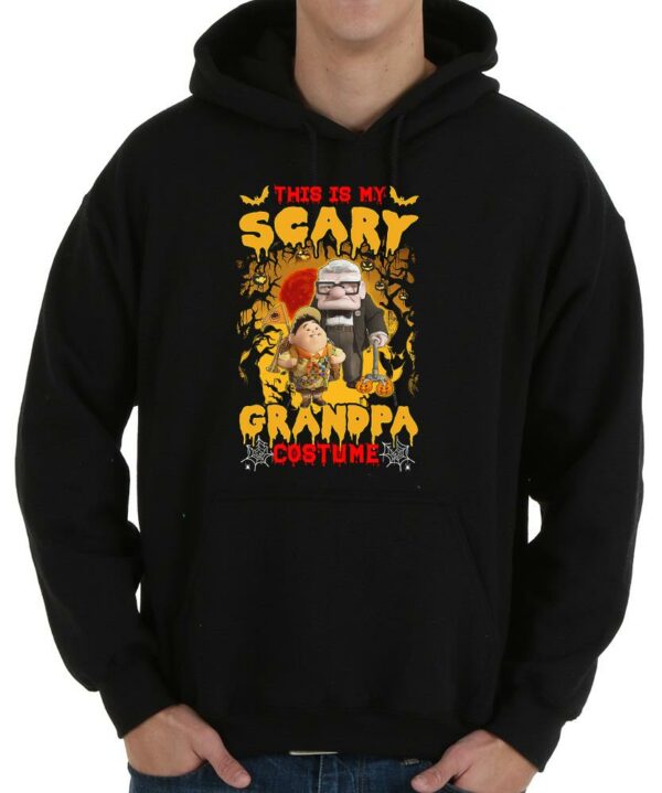 Vintage Ed Asner This Is My Scary Grandpa Costume Halloween Shirt, This Is My Scary Grandpa Shirt 4