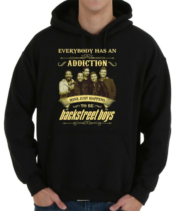Vintage Everybody Has An Addiction Mine Just Happens To Be Backstreet Boys Shirt, Every Has Addiction BSB Shirt 4