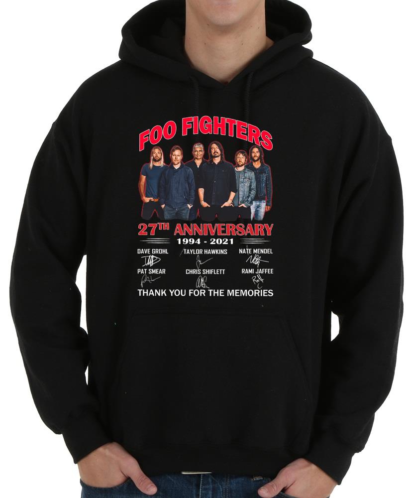Vintage Foo Fighters 27th Anniversary 1994 2021 Thank You For The Memories Signatures Shirt, Foo Fighters Shirt 8 Vintage Foo Fighters 27th Anniversary 1994 2021 Thank You For The Memories Signatures Shirt, Foo Fighters Shirt