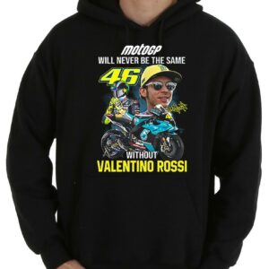 Vintage VR46 Shirt, Motogp Will Never Be The Same Without Valentino Rossi Signature Shirt, 46 Valentino Rossi Shirt 7