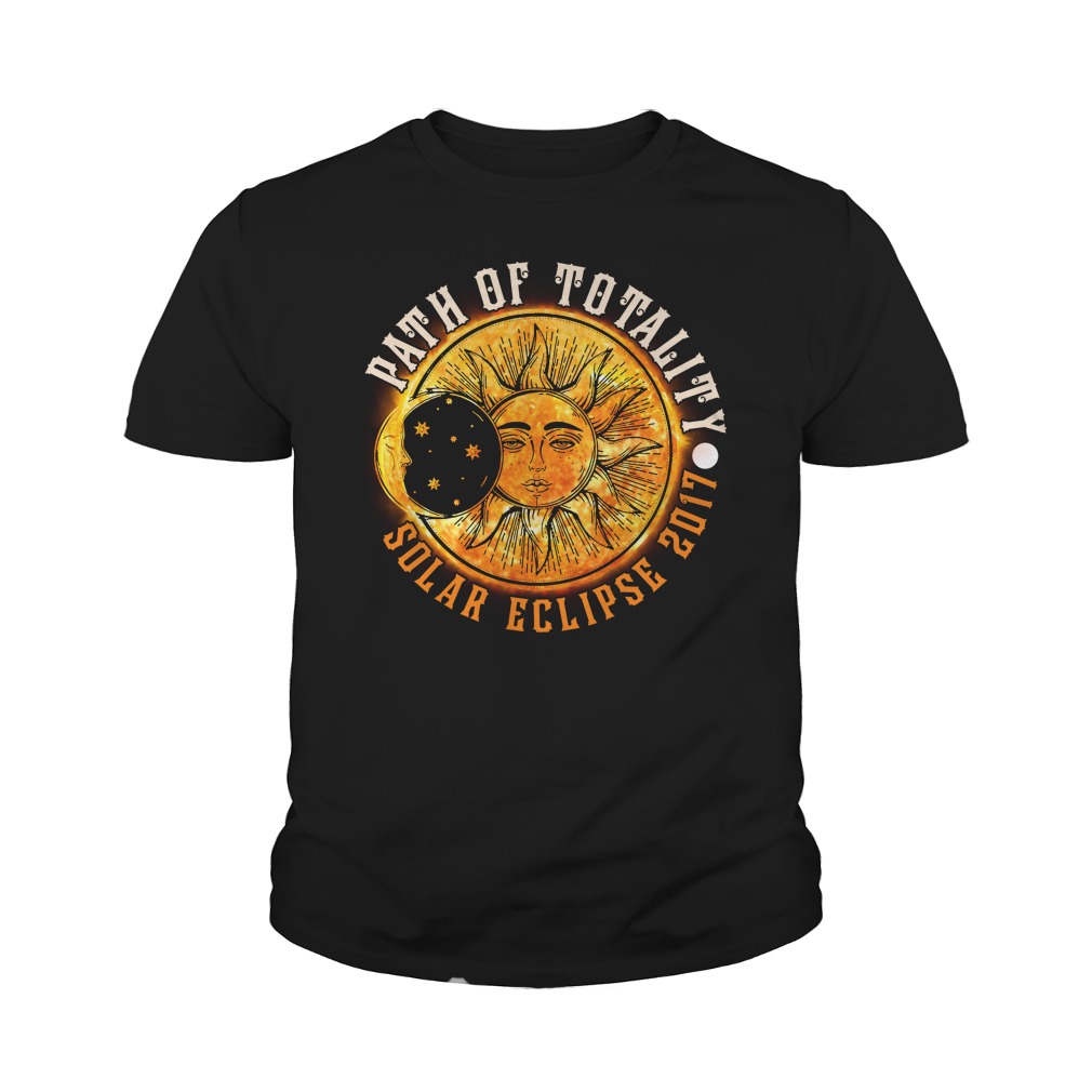 PATH OF TOTALITY SOLAR ECLIPSE 2017 YOUTH TEE