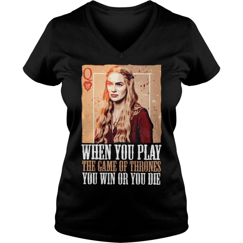 Play Game Thrones V Neck T Shirt