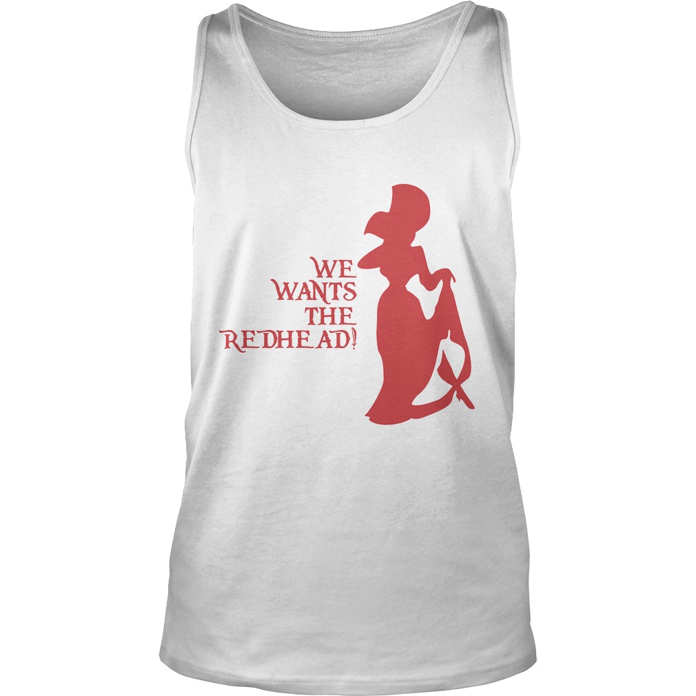 Wants Redhead Tank Top