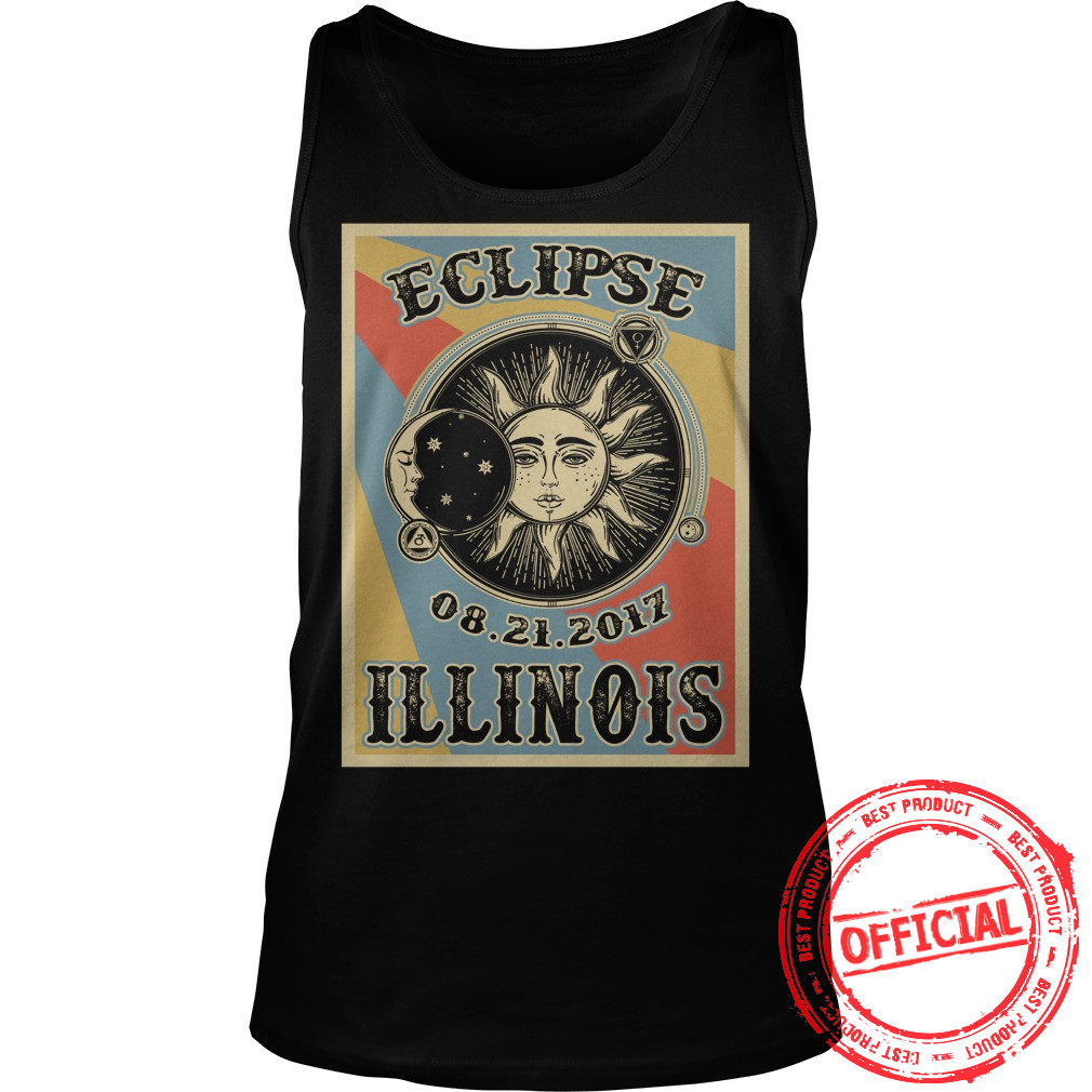 Illinois Solar Eclipse 2017 Tank Top
