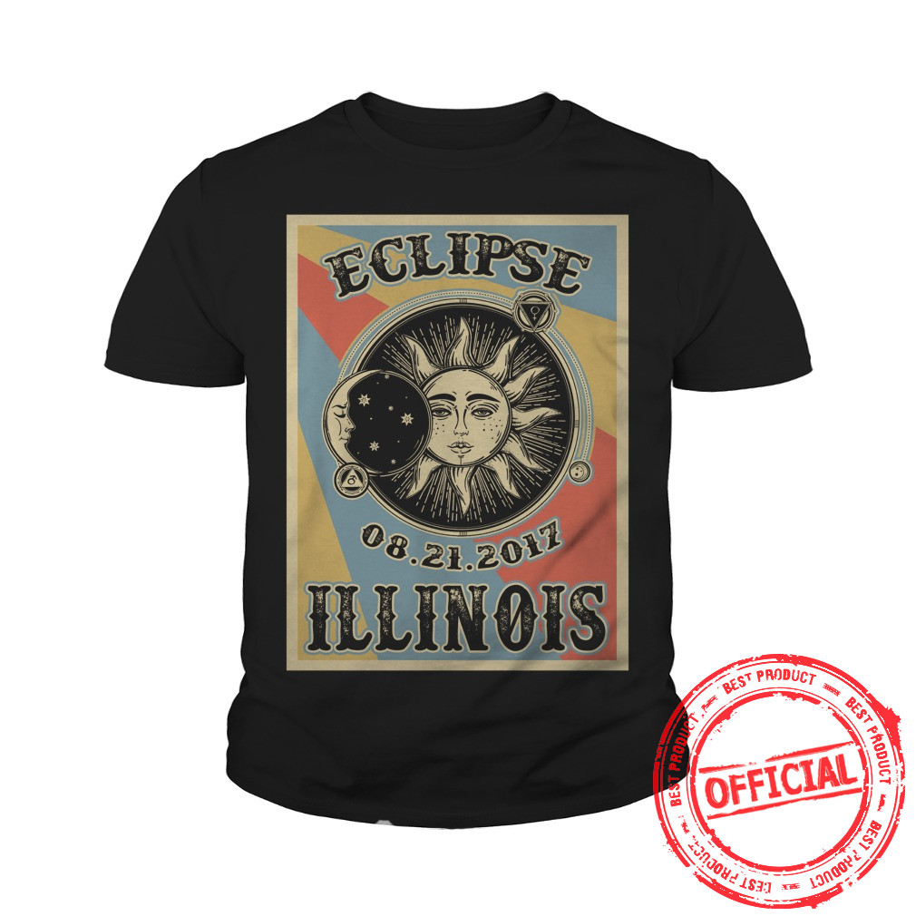 Illinois Solar Eclipse 2017 Youth Tee